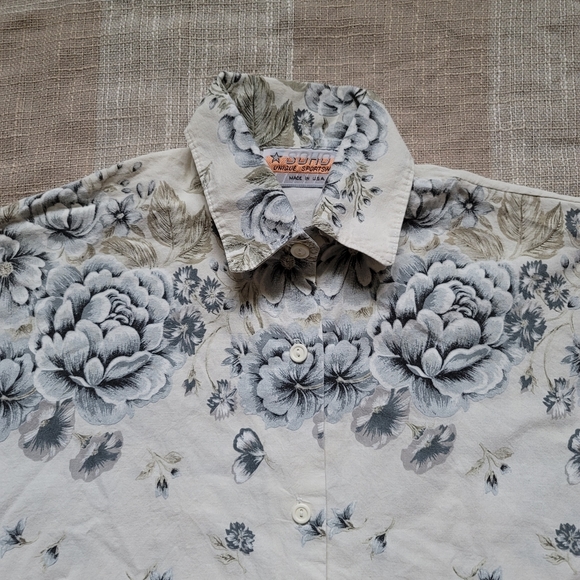 Vintage Floral Button Down - Picture 8 of 15